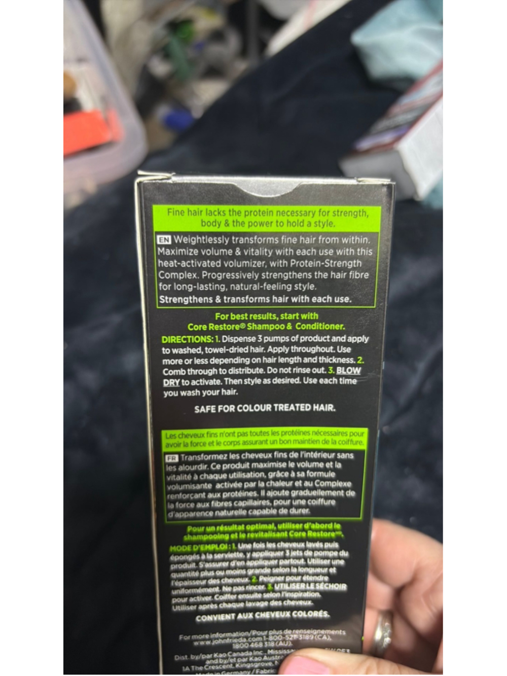John Freida Lux Volume Core restore Protein Volumizer - Picture 4 of 4